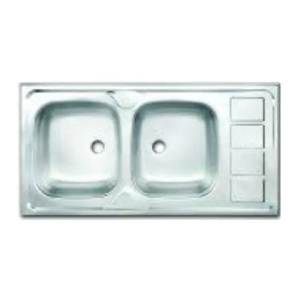 سینک ظرفشویی اخوان مدل A10050-4Cr روکار معمولی - 5
