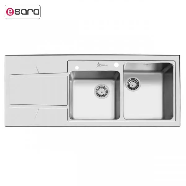 سینک ظرفشویی اخوان akhavan مدل 302 توکار - 6