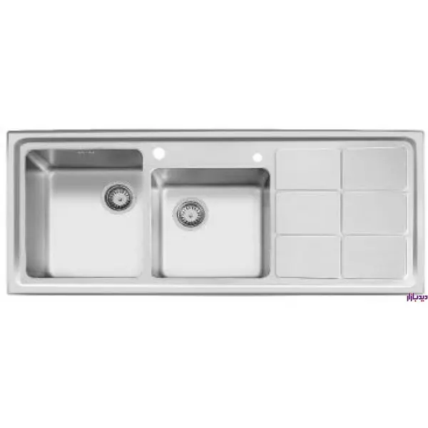 سینک ظرفشویی اخوان akhavan مدل 304  توکار - 4