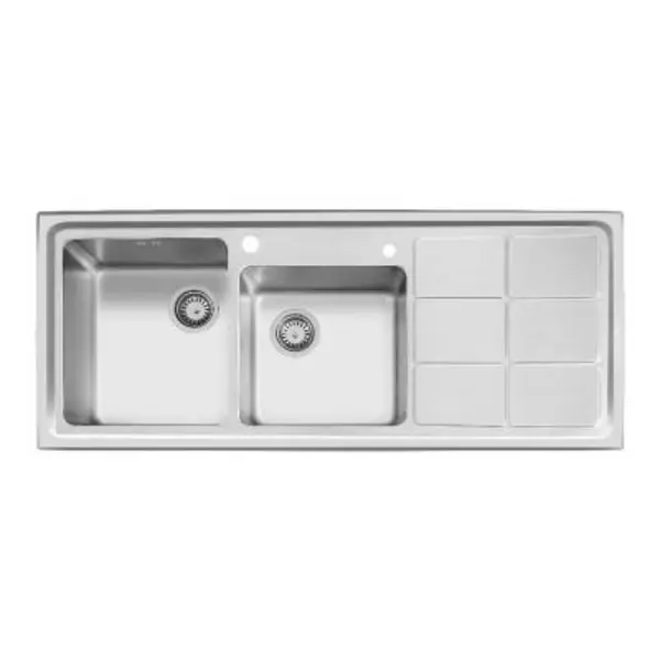 سینک ظرفشویی اخوان akhavan مدل 304  توکار - 2