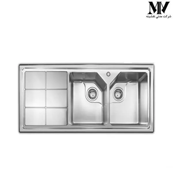 سینک اخوان Akhavan مدل 324 توکار - 6