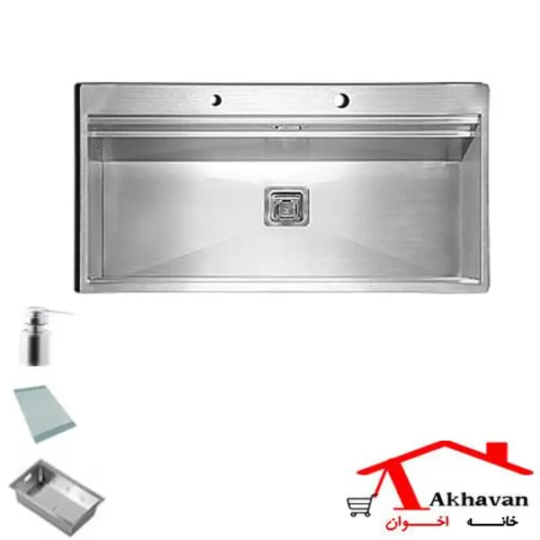 سینک ظرفشویی اخوان akhavan مدل 356 توکار - 3