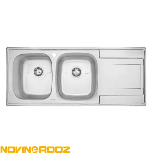 سینک استیل بیمکث مدل BS923 - 6