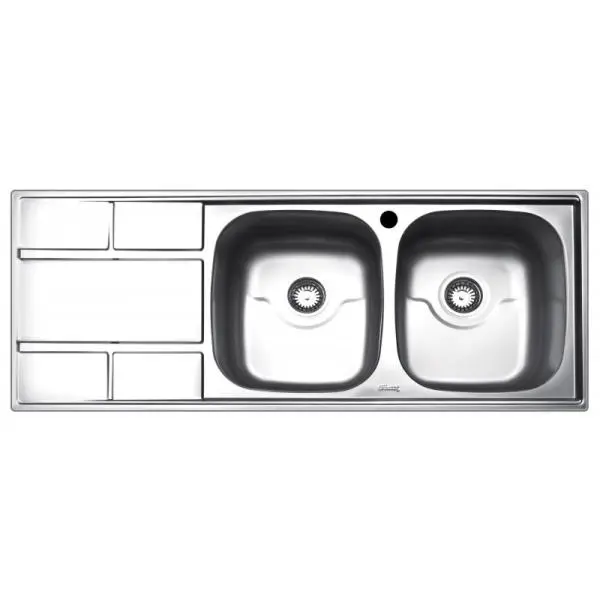 سینک استیل بیمکث مدل BS924 - 4