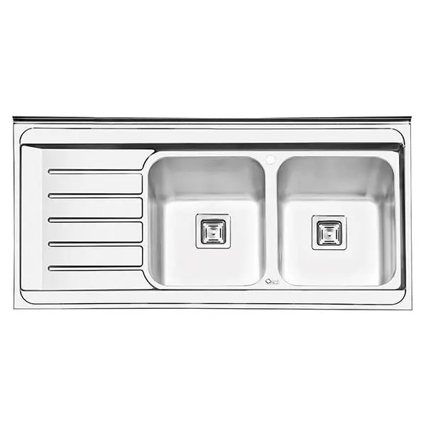 سینک ظرفشویی ایلیا استیل iliasteel مدل 1060 روکار - 2