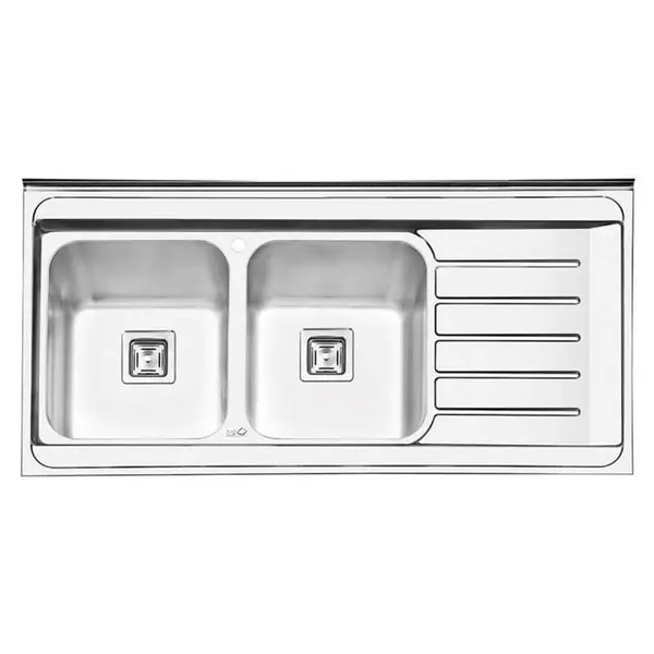 سینک ظرفشویی ایلیا استیل iliasteel مدل 1060 روکار - 4
