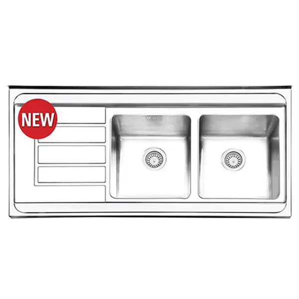 سینک ظرفشویی ایلیا استیل  iliasteel مدل 1062 روکار - 3