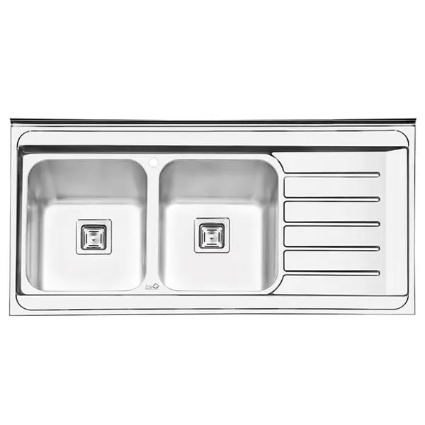 سینک ظرفشویی ایلیا استیل iliasteel مدل 1060 روکار - 5