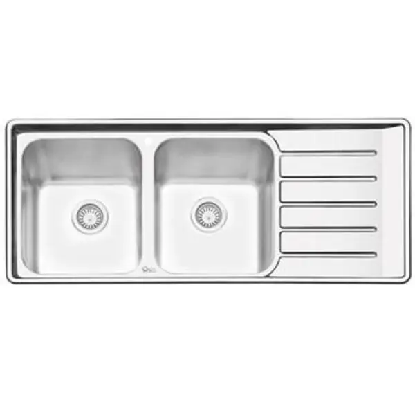 سینک ظرفشویی ایلیا استیل Ilia Steel مدل 2060 توکار - 2