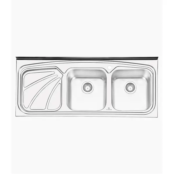 سینک ظرفشویی روکار پرنیان استیل مدل PS1110 - 3