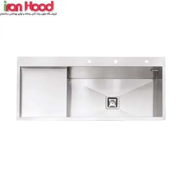 سینک توکار پرنیان استیل کد PS1121 - 2
