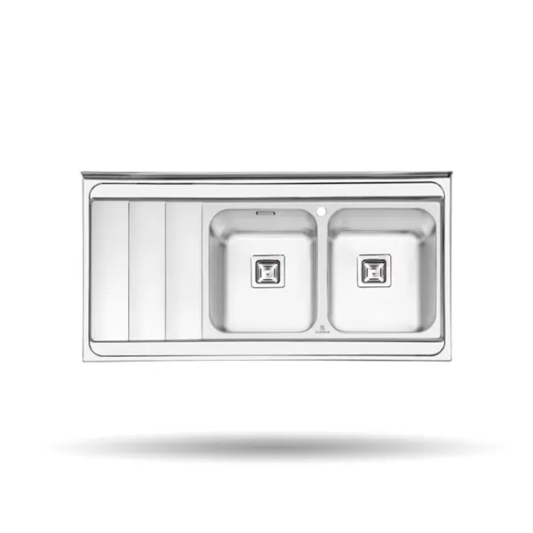 سینک توکار پرنیان استیل کد PS1121 - 5