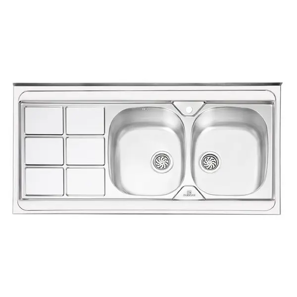 سینک پرنیان استیل مدل PS1124 روکار - 2