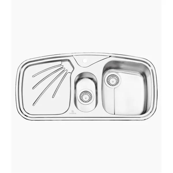 سینک ظرفشویی توکار پرنیان استیل مدل PS1210 - 2