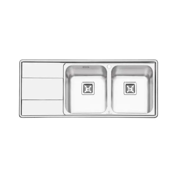 سینک ظرفشویی توکار پرنیان استیل مدل PS1215 - 3