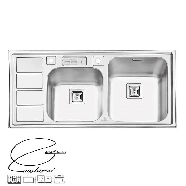 سینک پرنیان استیل مدل PS-1220 - 3