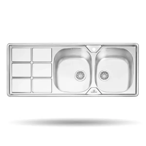 سینک پرنیان استیل مدل PS-1224 - 4