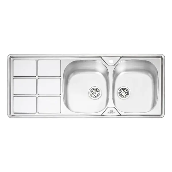 سینک پرنیان استیل مدل PS-1224 - 2