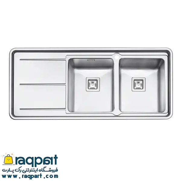 سینک توکار پرنیان استیل مدل PS1225 - 2