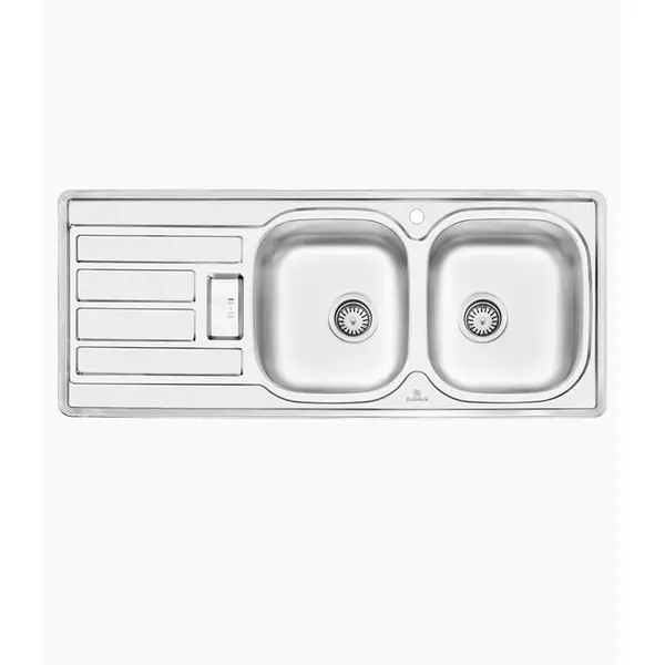 سینک ظرفشویی توکار پرنیان استیل مدل PS2201 - 4