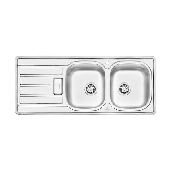 سینک ظرفشویی توکار پرنیان استیل مدل PS2201 - 2