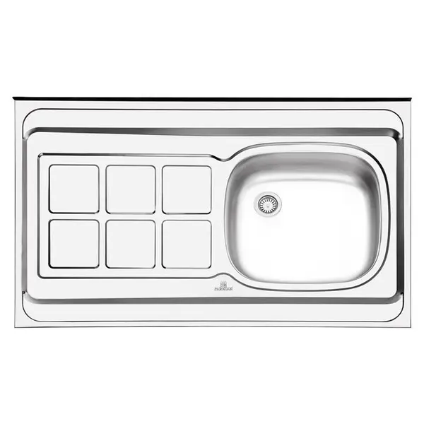 سینک پرنیان استیل مدل ps 3107 - 2