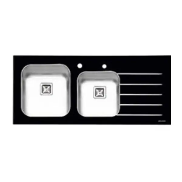 سینک شیشه ایی پرنیان استیل مدل PS 4104 - 5