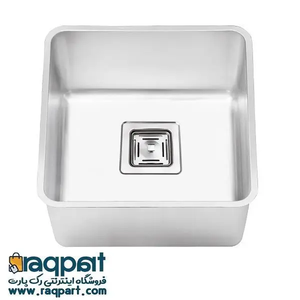 سینک ظرفشویی لگن کورین پرنیان استیل مدل PS4201 - 2