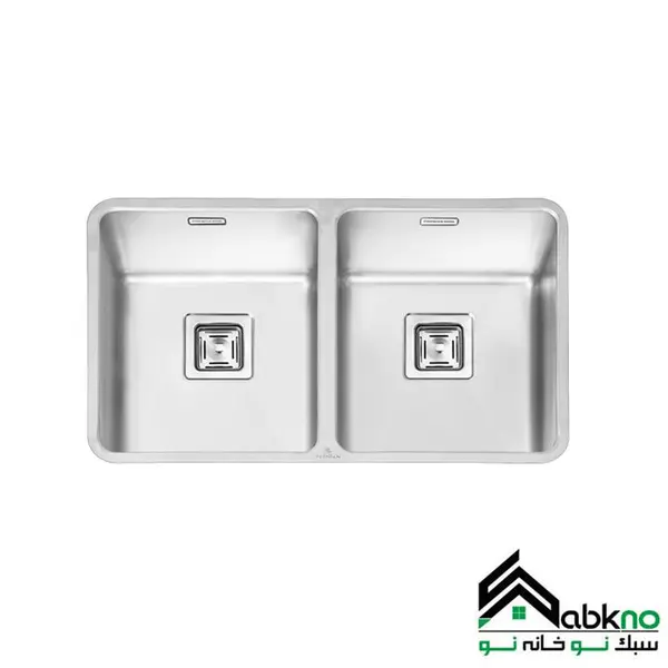 سینک ظرفشویی لگن کورین پرنیان استیل مدل PS4203 - 4