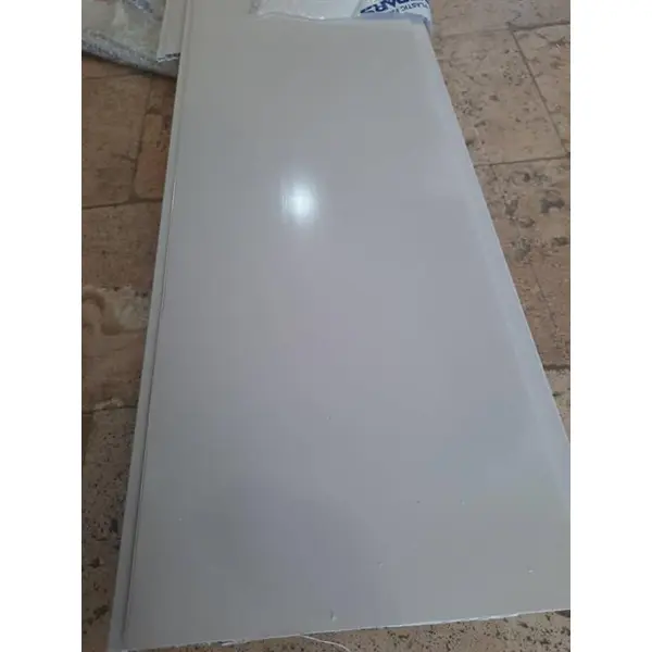 دیوارپوش پی وی سی pvc سفید براق - 2