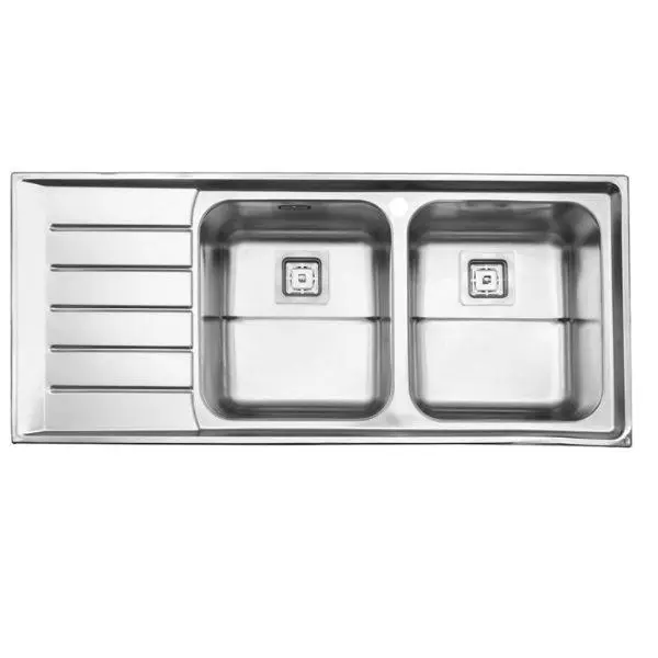 سینک ظرفشویی استیل البرز steelalborz مدل 735 توکار - 3