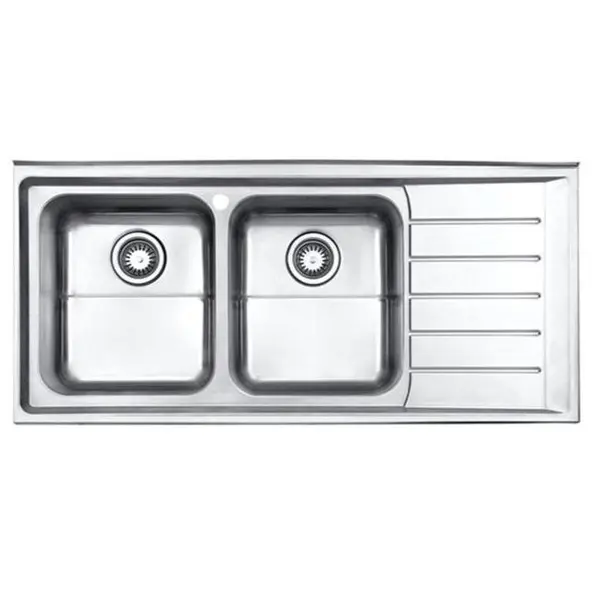 سینک ظرفشویی استیل البرز steelalborz مدل 735 توکار - 4