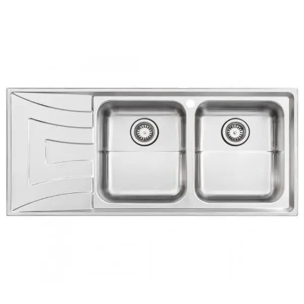 سینک ظرفشویی استیل البرز steelalborz مدل 736 توکار - 6