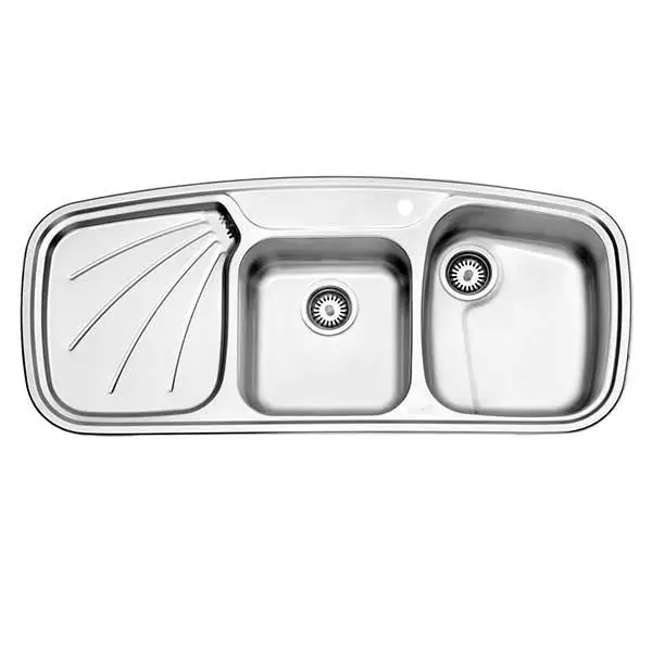 سینک ظرفشویی استیل البرز SteelAlborz مدل 614 روکار - 4