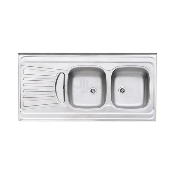سینک ظرفشویی استیل البرز steelalborz مدل ساحل sahel روکار - 3