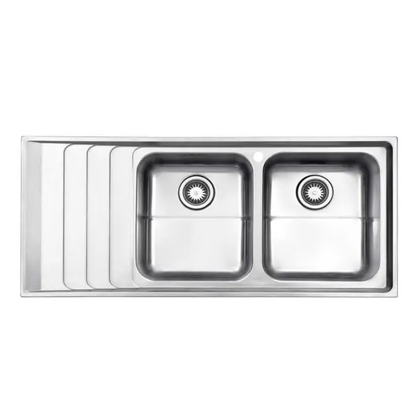 سینک ظرفشویی استیل البرز Steelalborz مدل 734 توکار - 5