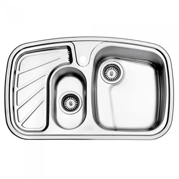 سینک ظرفشویی استیل البرز SteelAlborz مدل 608 روکار - 4