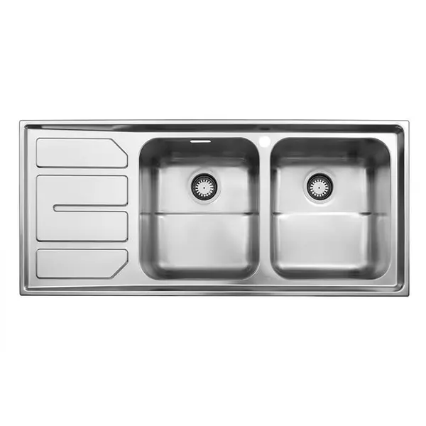 سینک ظرفشویی استیل البرز steelalborz مدل 763 روکار - 3