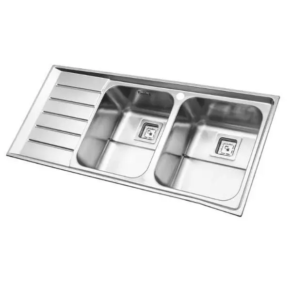 سینک ظرفشویی استیل البرز steelalborz مدل 735 توکار - 2