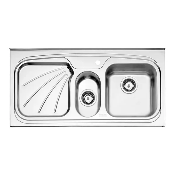 سینک ظرفشویی استیل البرز steelalborz مدل 610 توکار - 4