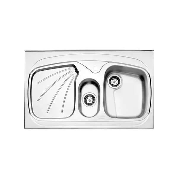 سینک ظرفشویی استیل البرز steelalborz مدل 610 توکار - 3
