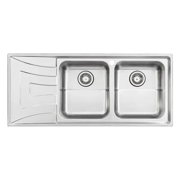 سینک ظرفشویی استیل البرز steelalborz مدل 736 توکار - 3