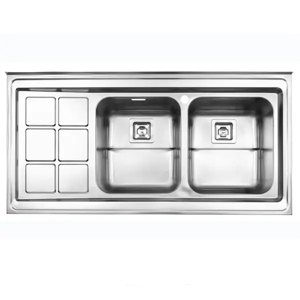 سینک استیل البرز steelalborz مدل 761 روکار - 6