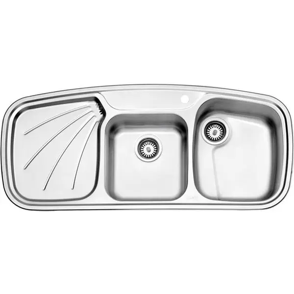 سینک ظرفشویی استیل البرز SteelAlborz مدل 614 روکار - 2