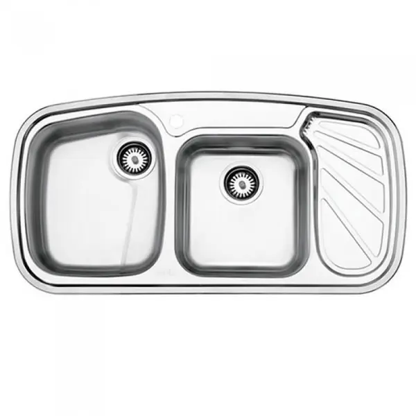 سینک استیل البرز steelalborz مدل 611 توکار - 3