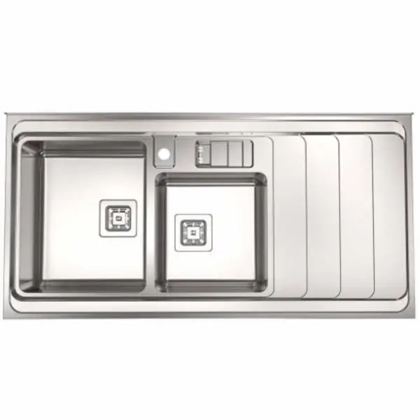 سینک ظرفشویی  استیل البرز steelalborz مدل 856 روکار - 6