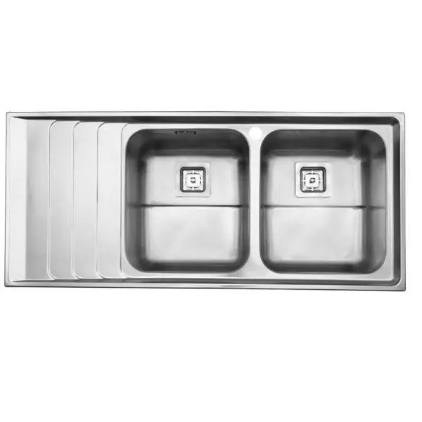 سینک ظرفشویی استیل البرز Steelalborz مدل 734 توکار - 3