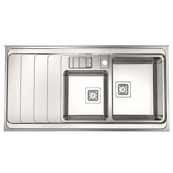 سینک ظرفشویی  استیل البرز steelalborz مدل 856 روکار - 2