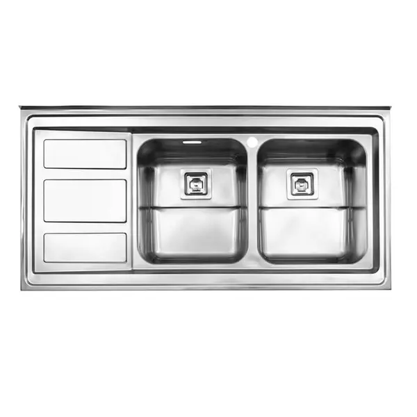 سینک ظرفشویی استیل البرز steelalborz مدل 765 توکار - 4