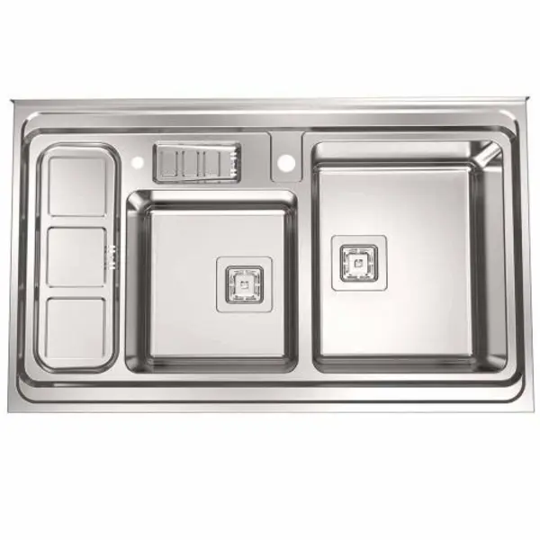 سینک استیل البرز steelalborz مدل 853 روکار - 3